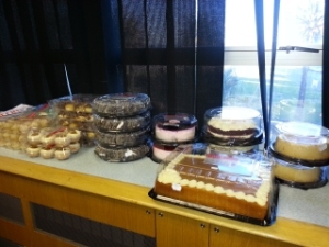 Enough cake to feed an army - but its a big building that I work in!